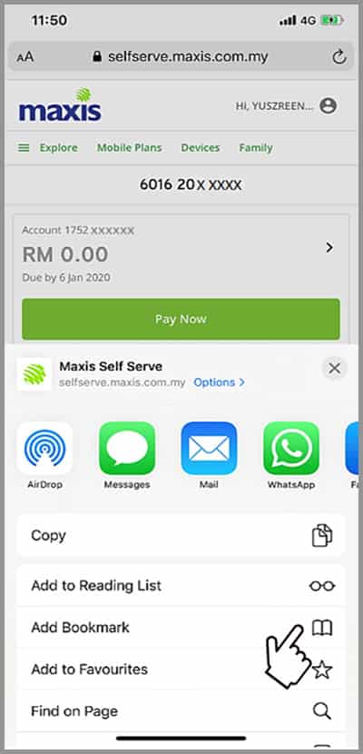 Maxis Self Serve - FAQs | Maxis