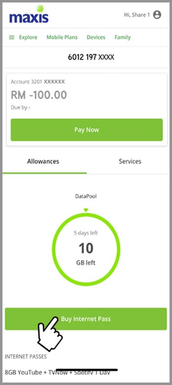 Maxis Self Serve - FAQs | Maxis