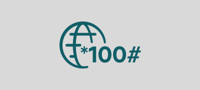 Worldwide easy access using EasyMenu *100#