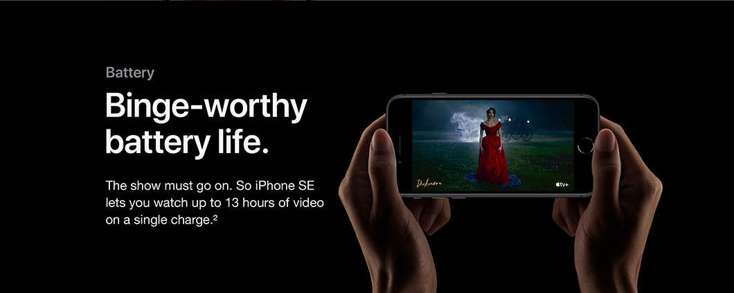 Binge-worthy battery life.