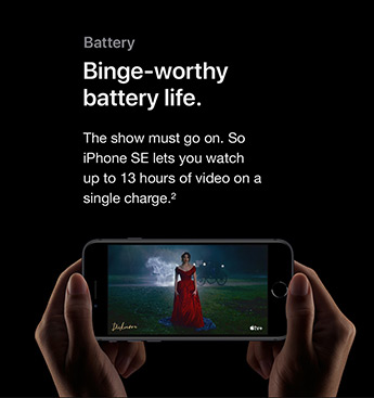 Binge-worthy battery life.
