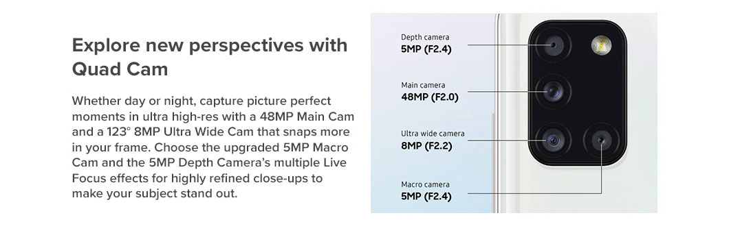Explore new perspectives with Quad Cam