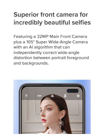 Superior front camera