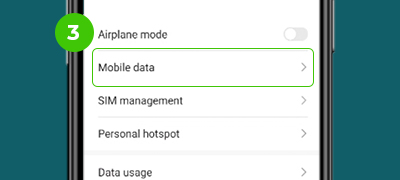 VoWiFi Android Step 3