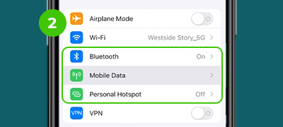 VoWiFi iOS Step 2