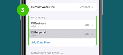 VoWiFi iOS Step 3