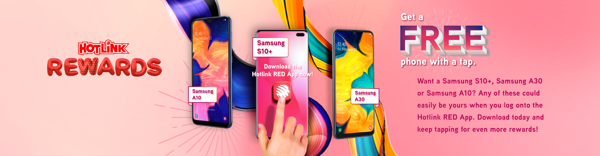 Hotlink rewards customers with a chance to win a free phone every day