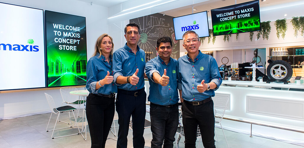 Maxis’ first-of-its-kind concept store in Malaysia embodies new vision and convergence growth strategy