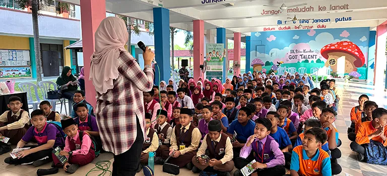 Boosting speaking skills in Kelantan with HIP StoryFest