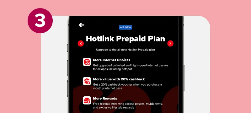 Step 2: Click "Get this plan", complete your purchase and you will receive a confirmation.