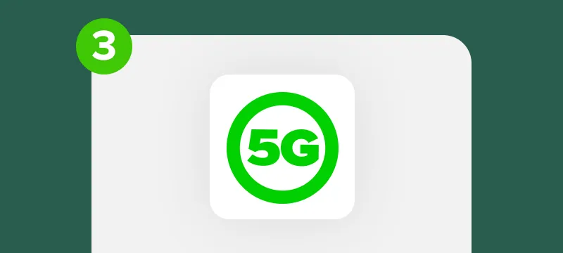 Step 3: On the Maxis app, find the 5G Service icon and tap on it.