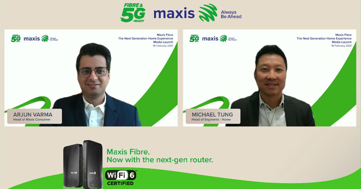 Maxis now offers an unmatched fibre experience with next generation WiFi 6 router