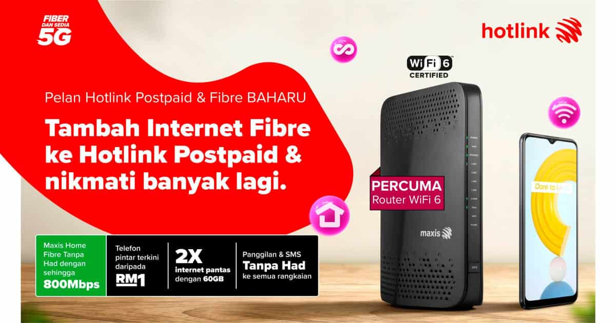 Hotlink Postpaid & Fibre