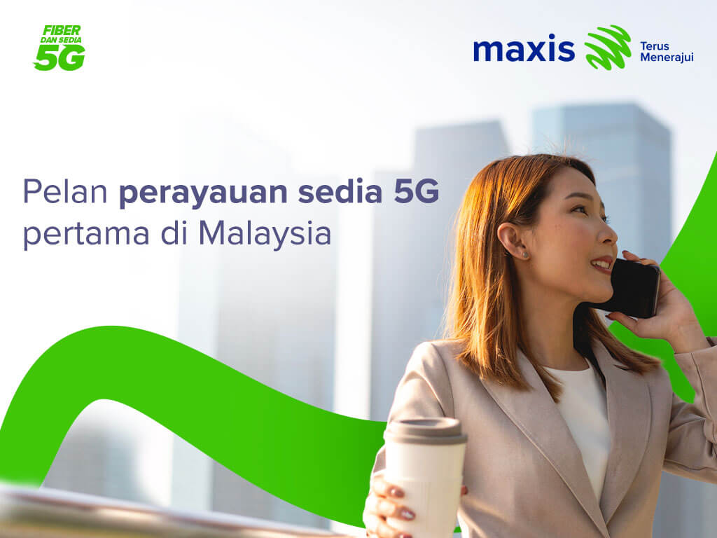 Maxis pertama lancar perkhidmatan perayauan 5G di tiga negara ASEAN
