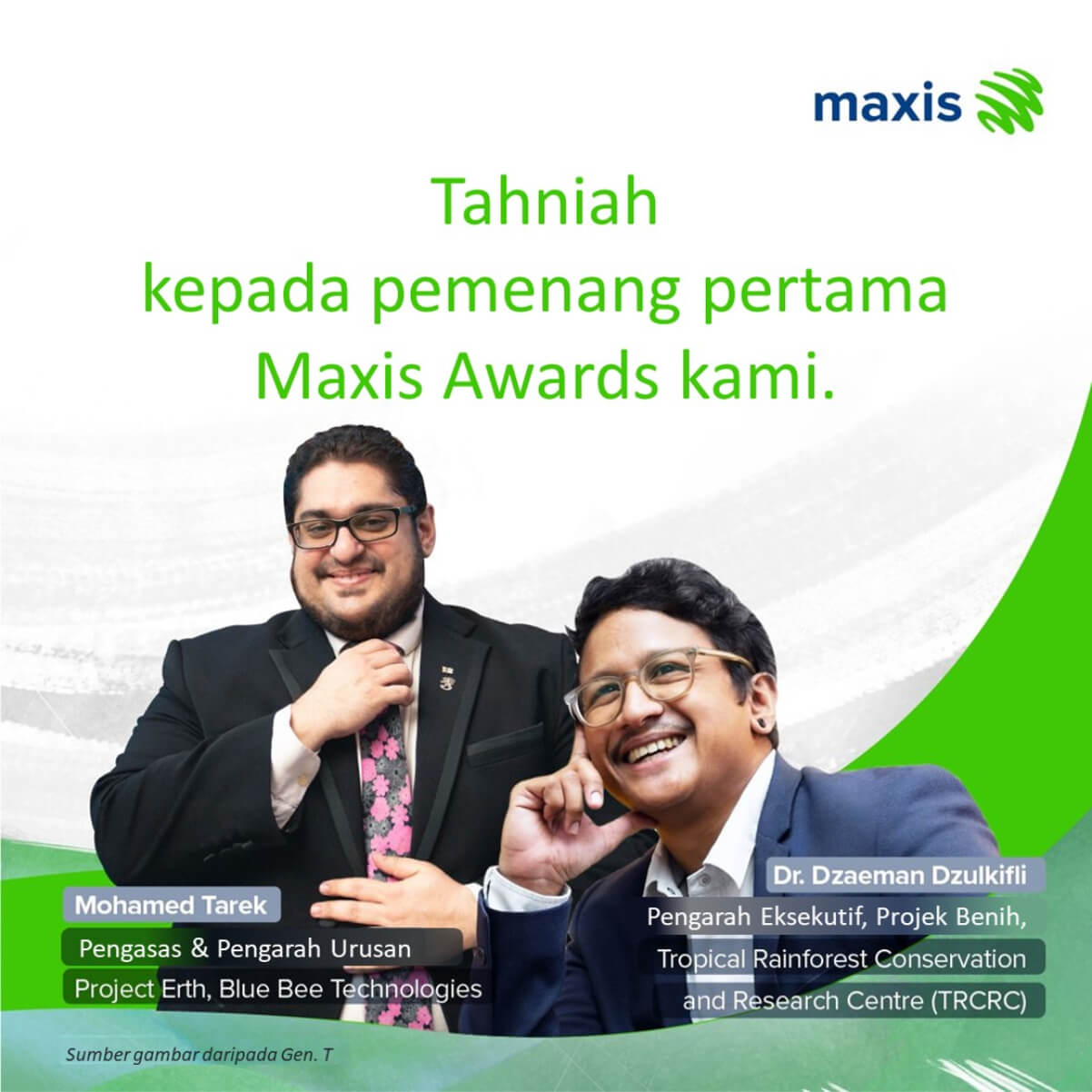 Maxis Award Winner Batch 1