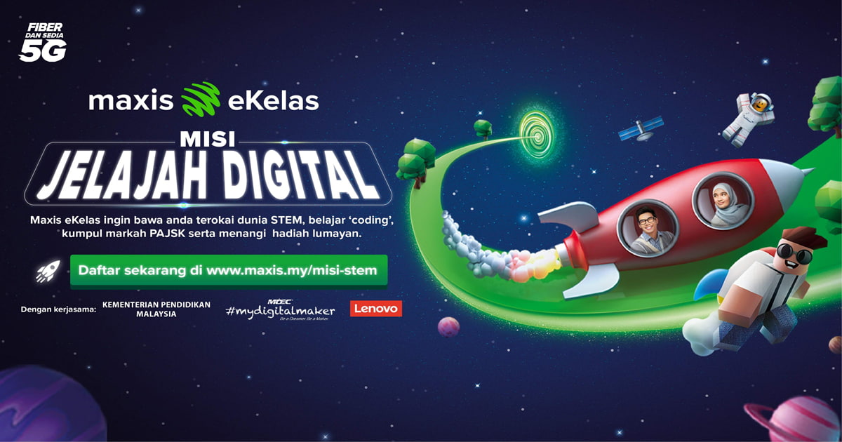 Maxis eKelas’ first ever nationwide STEM competition challenges Malaysian students to explore space