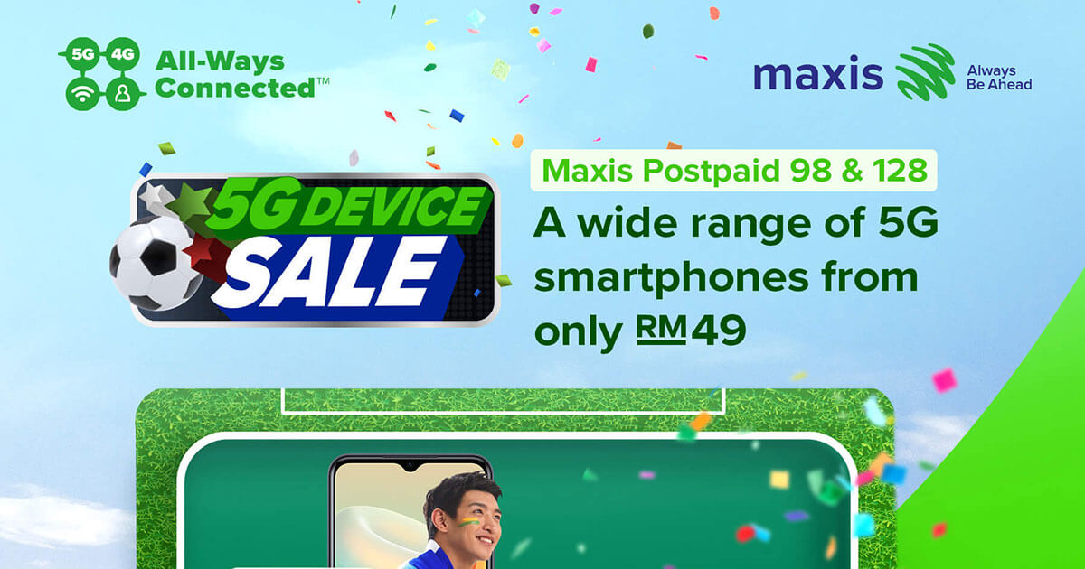 Maxis to launch attractive deals on widest range of 5G devices for customers