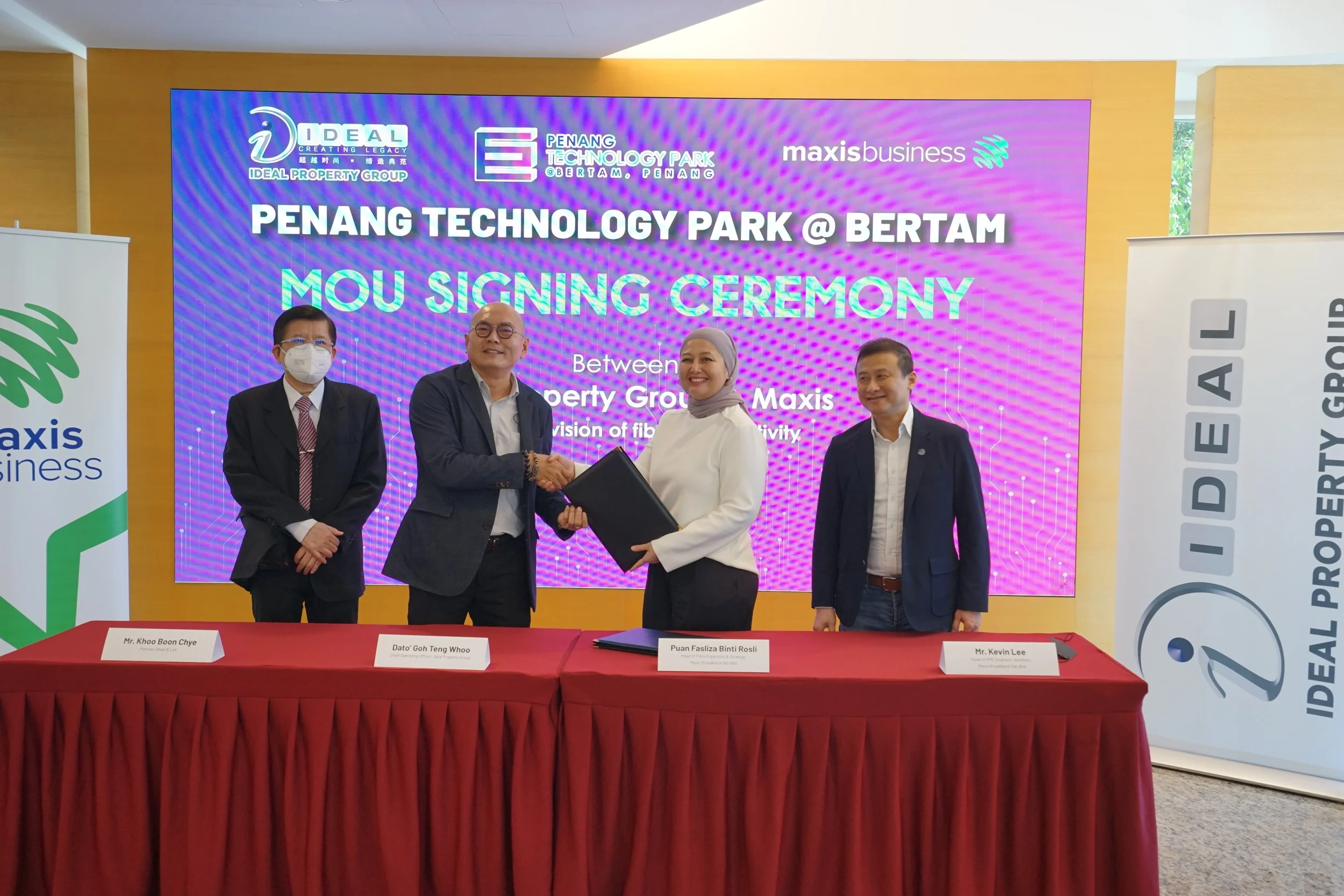 Maxis x Ideal Property Group fibre collaboration