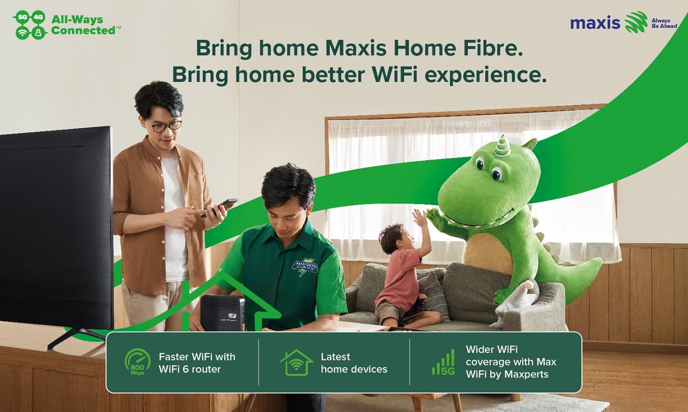 Maxis Home Fibre carnival to showcase the best home connectivity experience for customers
