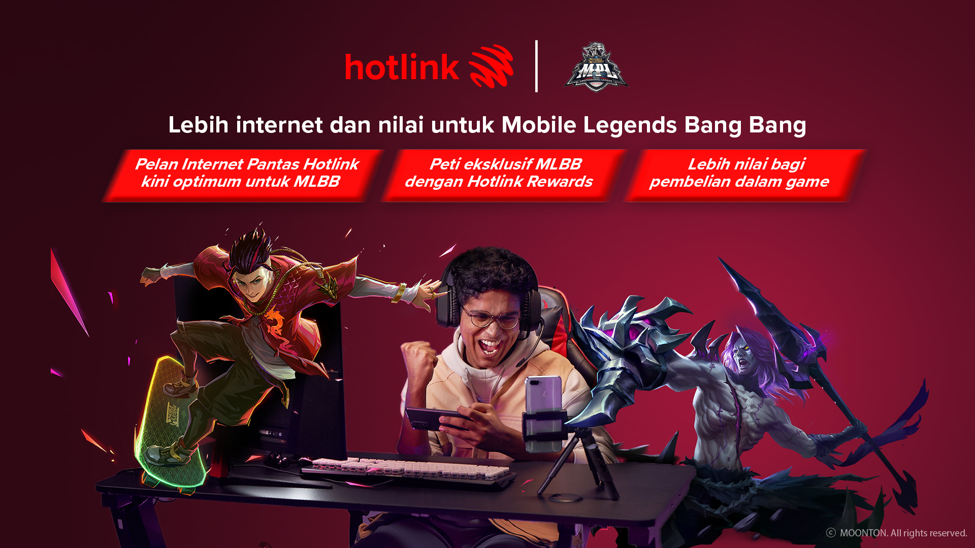 Hotlink & Moonton MLBB Partnership