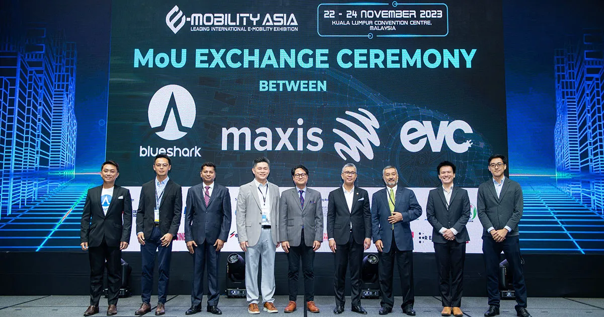 Maxis collaborates with Blueshark and JomCharge to accelerate adoption of e-mobility solutions 
