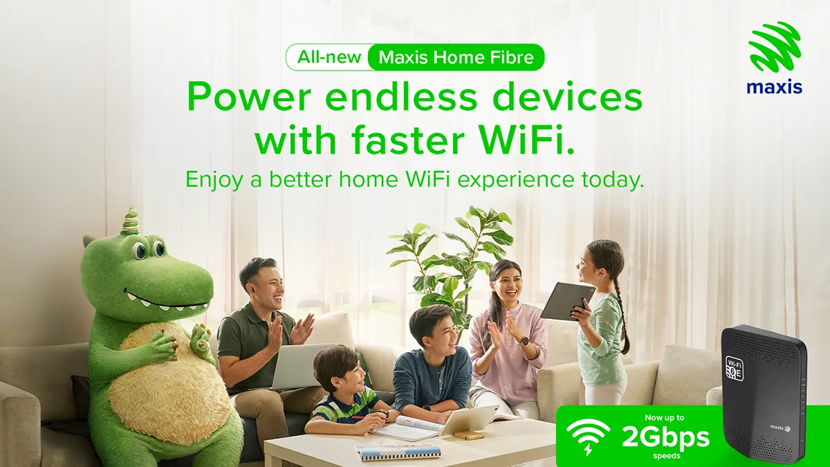 Maxis announces all new fibre plans including 1 and 2Gbps and free speed upgrades for existing customers