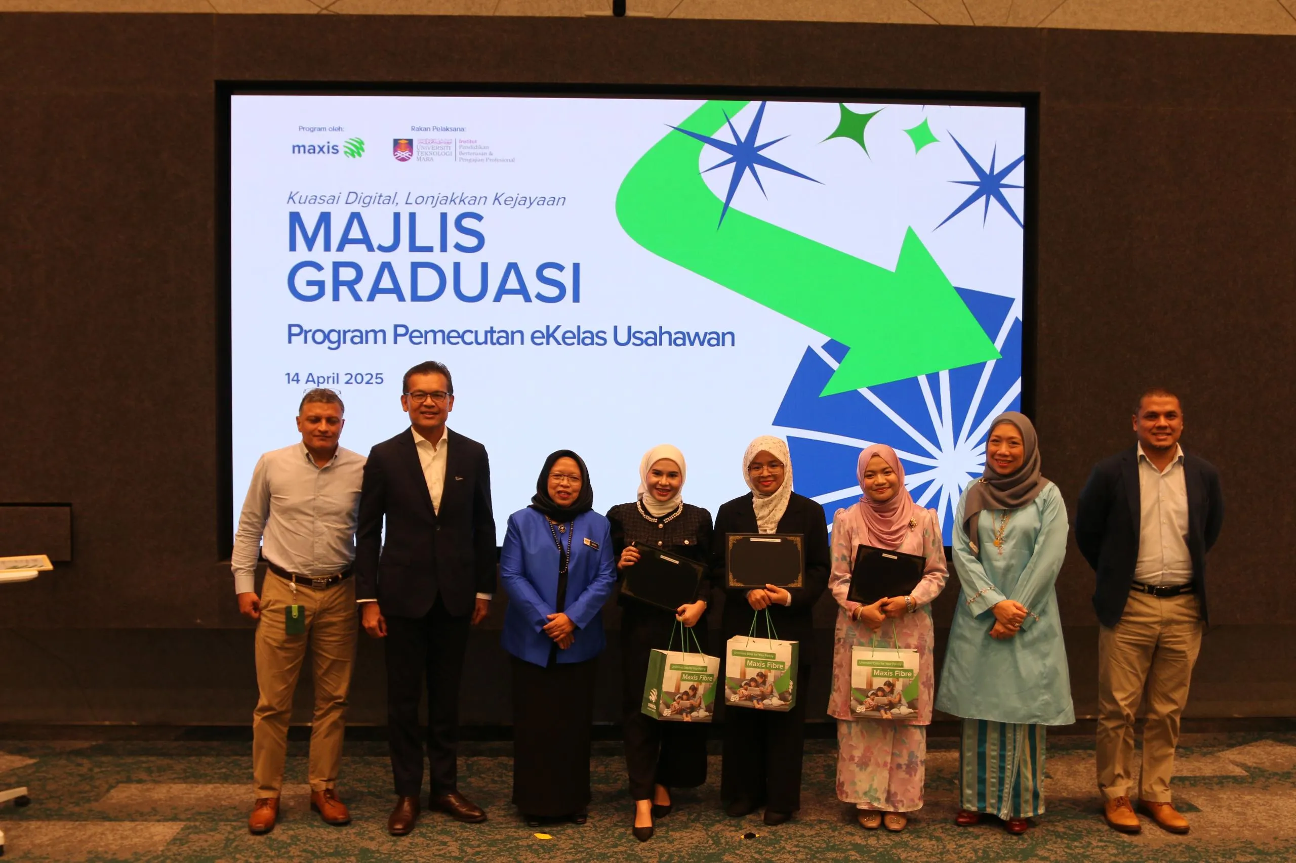 eKelas Usahawan Accelerator Programme Graduation & new digital learning platform