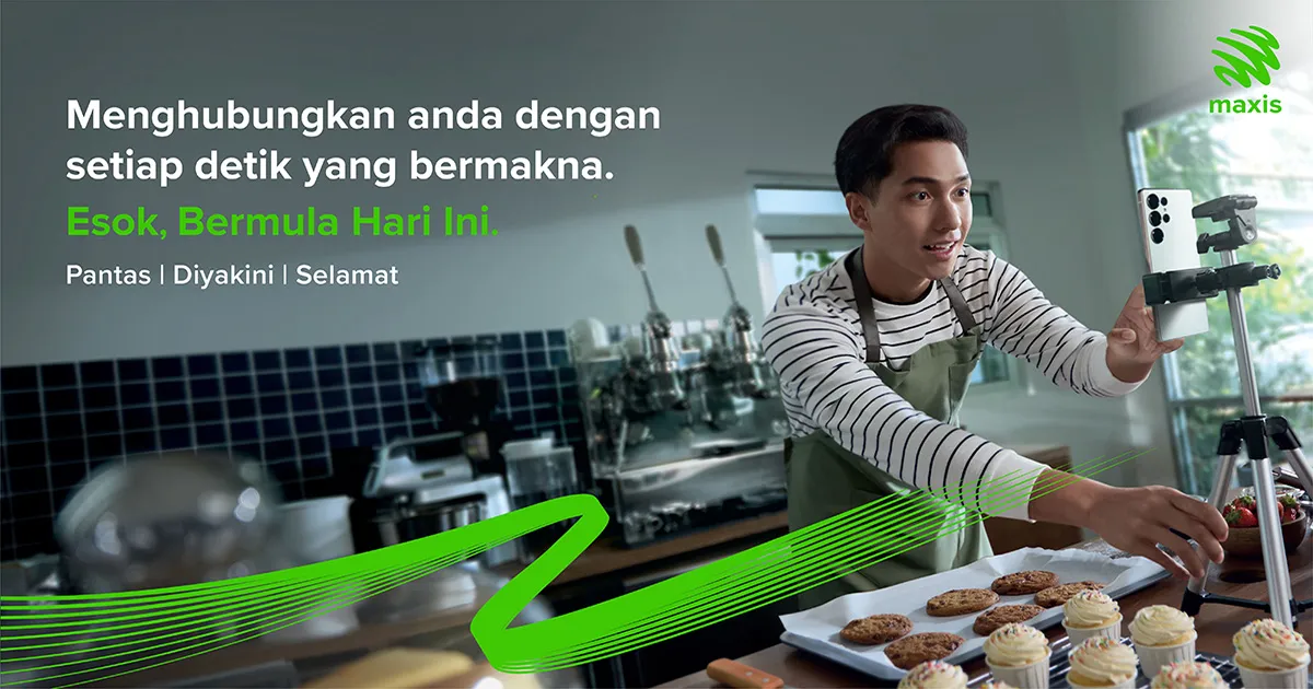 Maxis perkenal janji jenama baharu: “Esok Bermula Hari Ini”, memberi inspirasi kepada rakyat Malaysia untuk menjadikan setiap detik bermakna