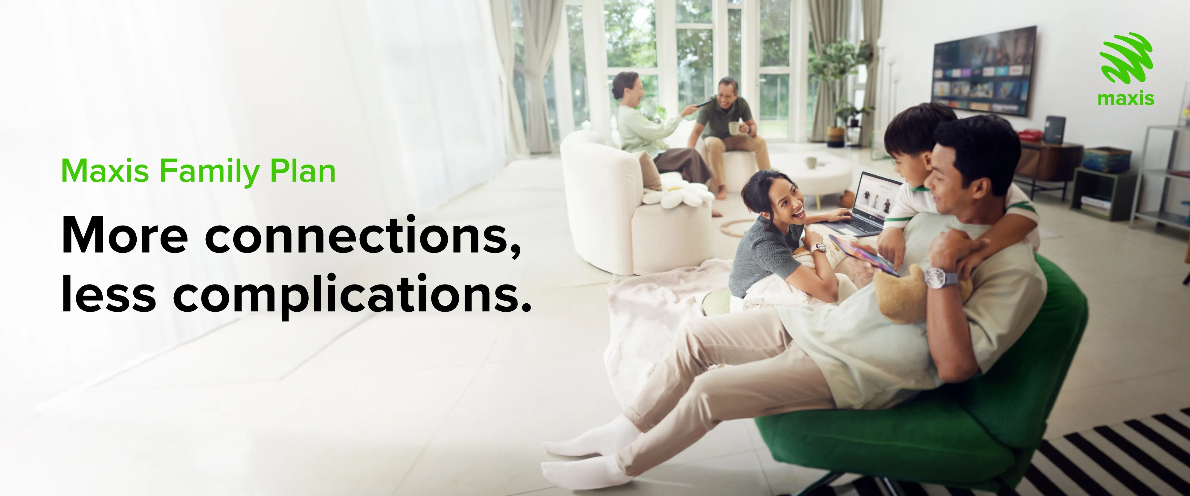 Maxis introduces new Family Plans with faster home internet and greater value for Malaysian families
