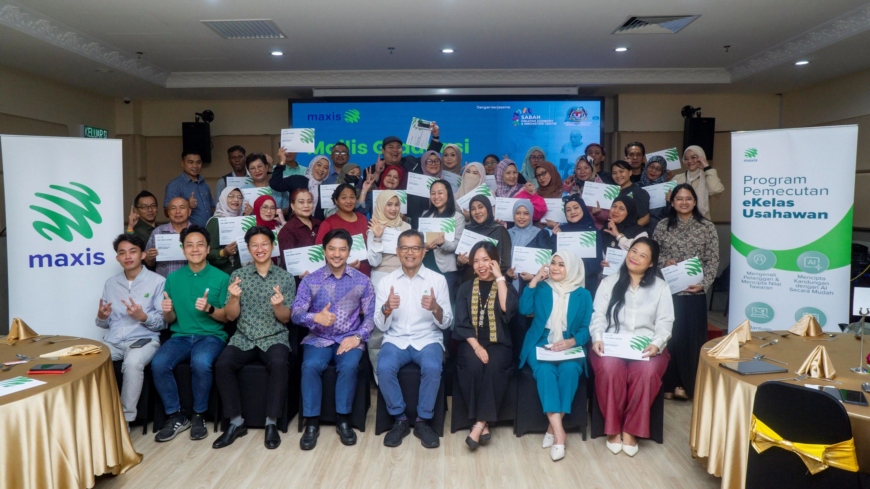  Maxis equips Sabah entrepreneurs with digital skills, driving 57% revenue growth