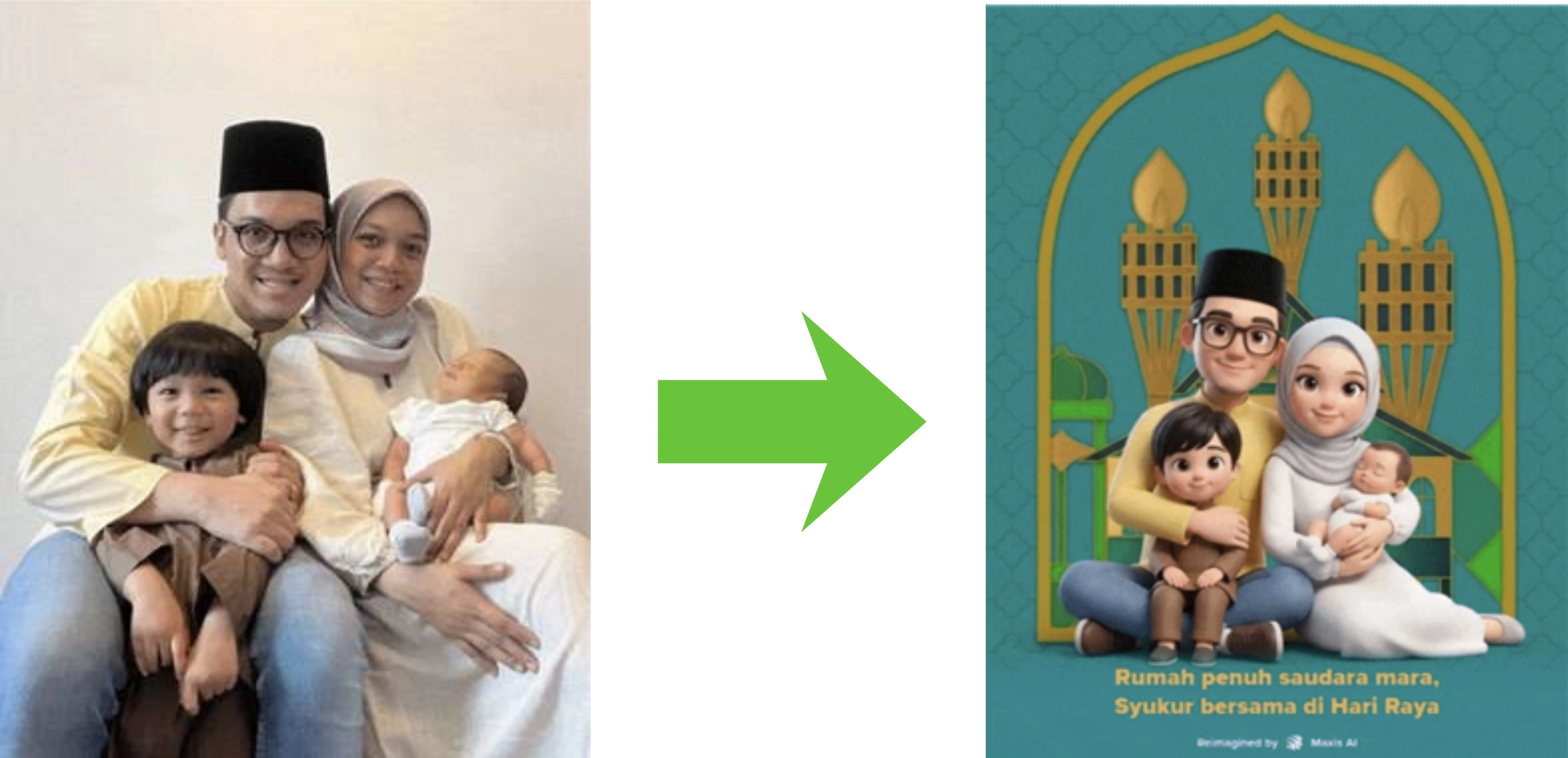 Maxis AI Pantun Twist