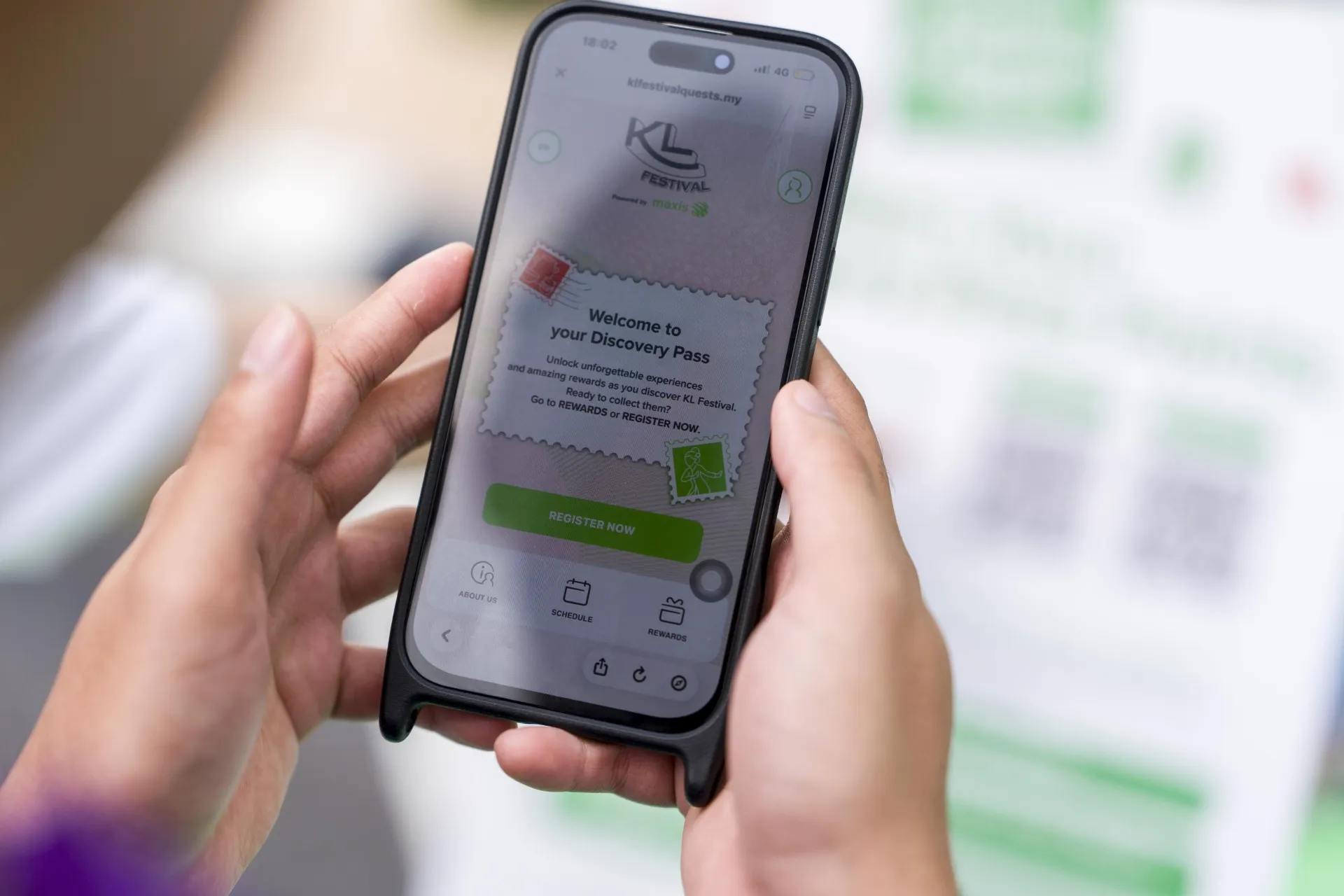 Discovery Pass where festival goers can check in to earn points and redeem rewards throughout the festival period