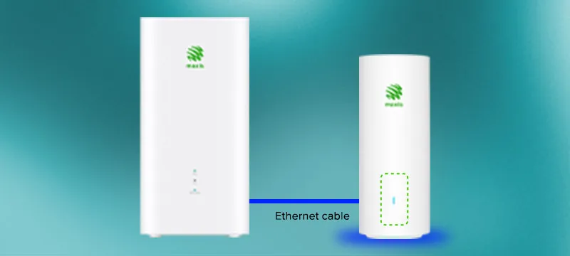Finish: Wait for 2 minutes. Once both lights turn steady blue, the network is successfully paired.