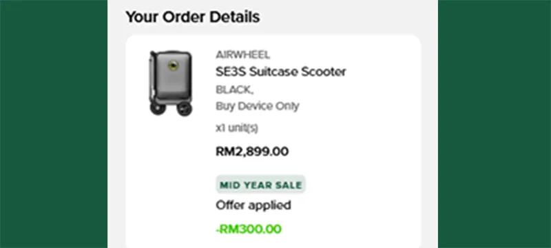Ask Maxis for More Savings: Step 2