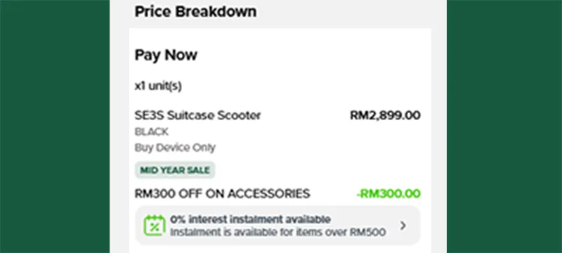 Ask Maxis for More Savings: Step 3