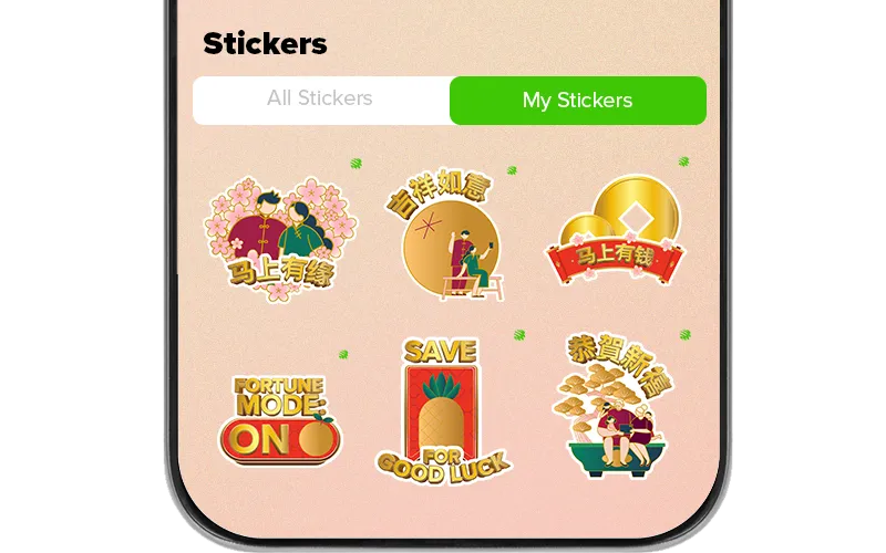 CNY 2026: Whatsapp Sticker