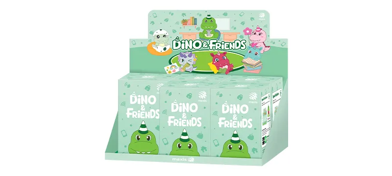 Maxis Dinocorn Blind Box Keychain