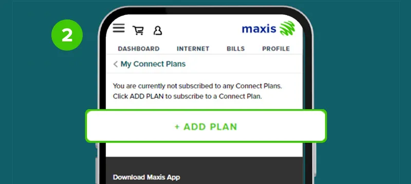 Step 2: Tap on 'Add Plan'