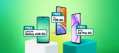 Switch now and get a FREE 5G phone