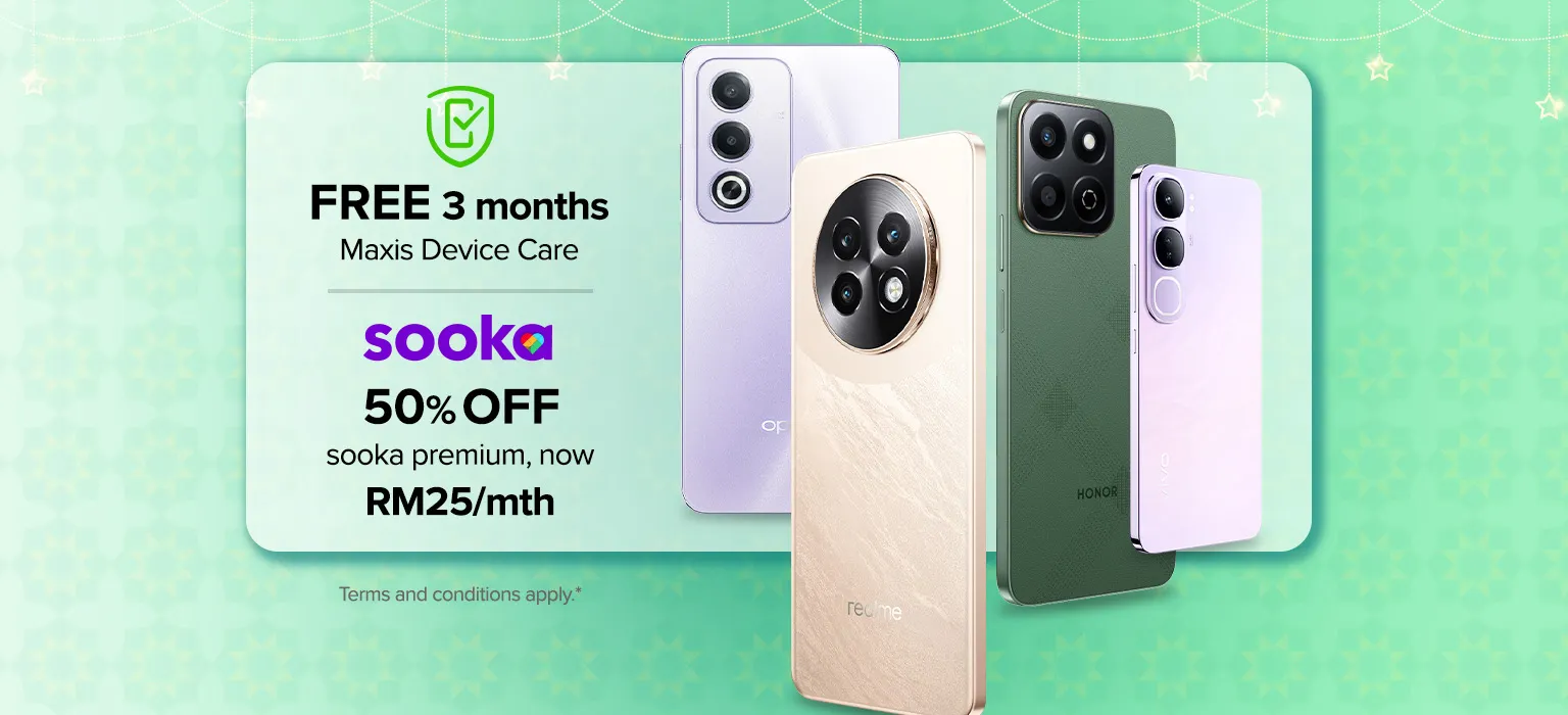 Raya Bergaya with Free 5G Phones