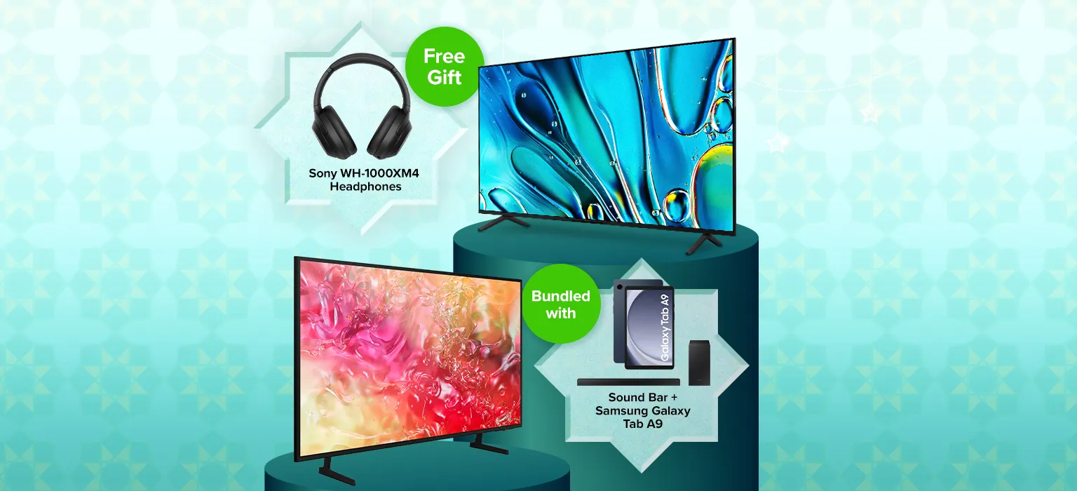 Raya Bergaya with Big Savings on Big TVs