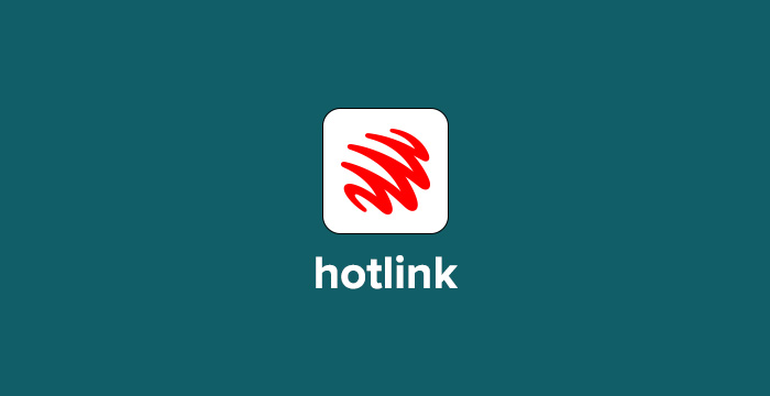 Download and launch the Hotlink app