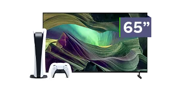 SONY 65 inch UHD TV with PS5
