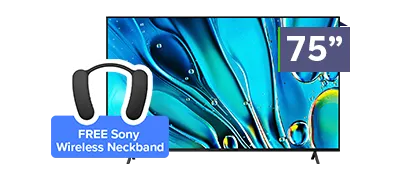SONY 75 inch 4K Bravia TV