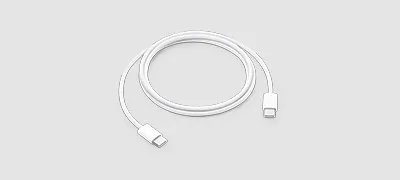 60W USB-C 1m Woven Charge Cable