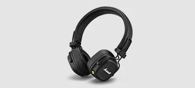 Major IV Black Wireless Headphone