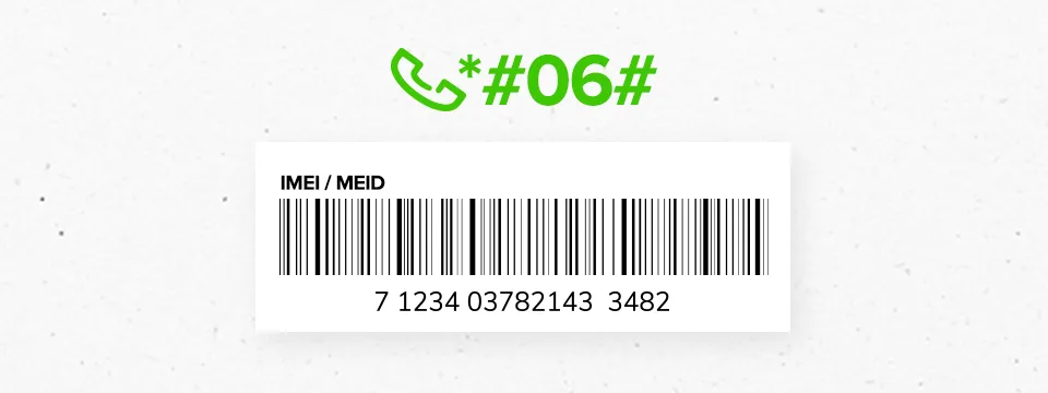 Key in device IMEI number. You can retrieve it by dialing *#06#