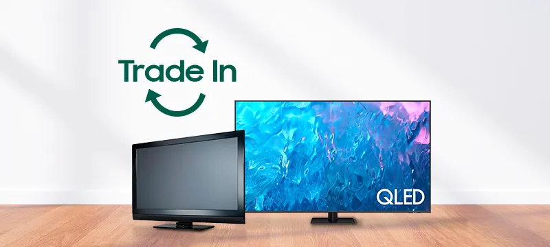 Trade in your old TV for a brand new Samsung TV