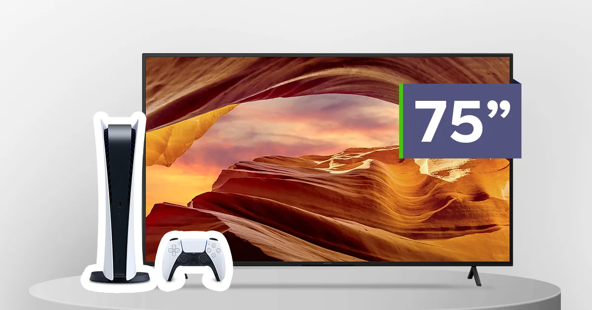 Sony 75 inch 4K LED Google TV with PS5 Bundle