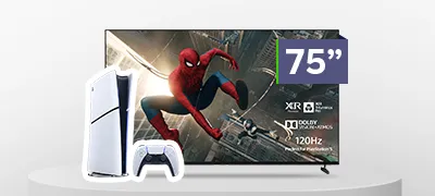 75” 4K XR BRAVIA 3 II Google TV with PS5 (Slim)